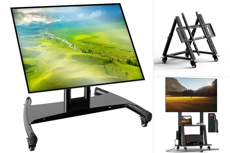 Detailed view of Best Adjustable Viewing Angle TV Carts