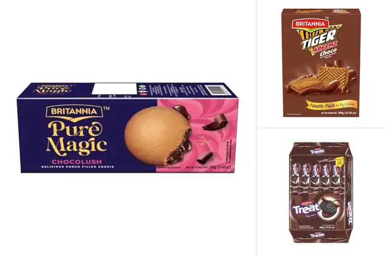 Detailed view of Best Britannia Chocolate Biscuits