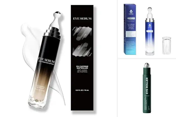 Detailed view of Best Caffeine Eye Rollers For Puffiness