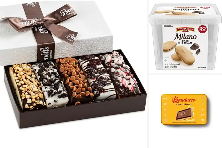 Detailed view of Best Chocolate Cookie Gift Boxes to Share Joy
