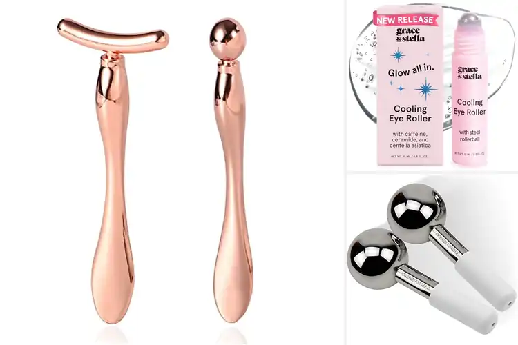 Detailed view of Best Cooling Eye Rollers For Puffiness