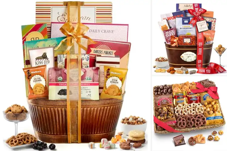 Detailed view of Best Corporate Food Gift Baskets