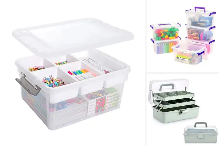 Detailed view of Best Craft Storage Containers