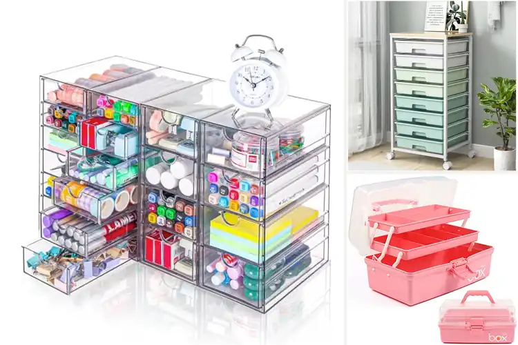 Detailed view of Best Craft Supply Organizers