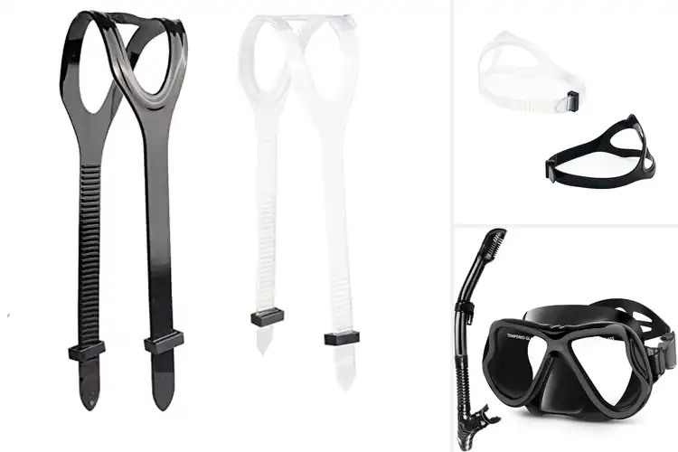 Detailed view of Best Diving Mask Strap Sets: Dive in Comfort & Confidence