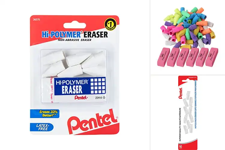 Detailed view of Best Eraser Combos: Smooth Writing & Drawing Solutions