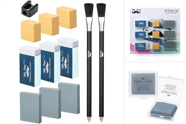 Detailed view of Best Eraser Kits: Top 10 Picks for Smudge-Free Creativity