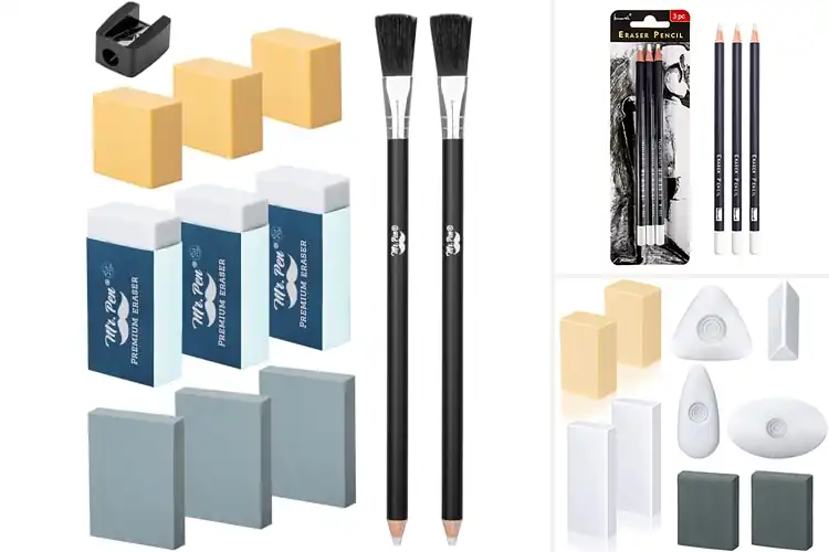 Detailed view of Best Eraser Sets For Sketching