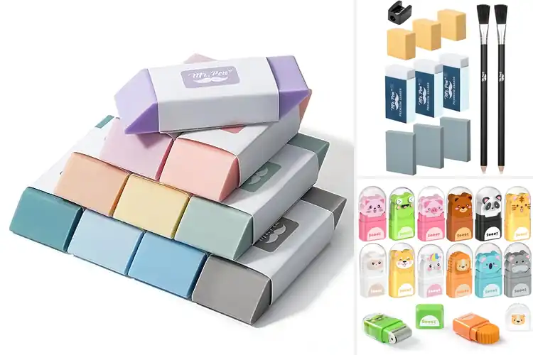 Detailed view of Best Eraser Sets: Elevate Your Work with Flawless Erasing