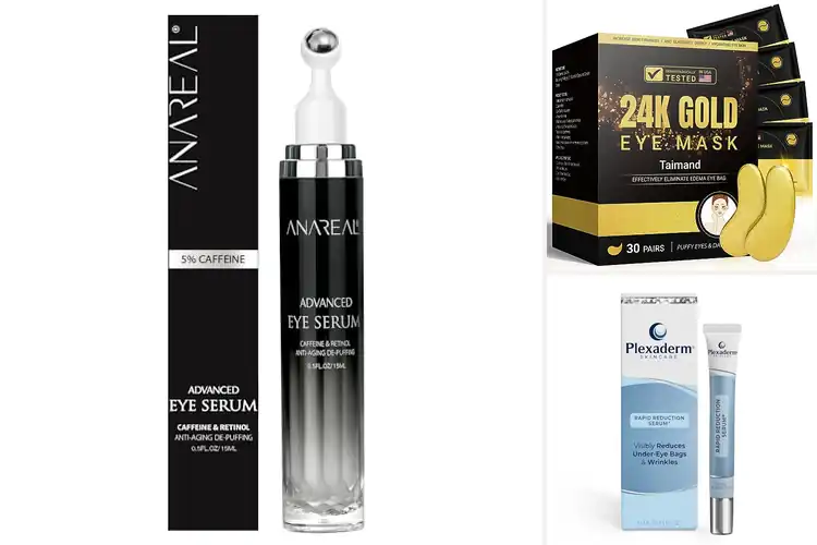 Detailed view of Best Eye Bag Treatments for a Fresh, Bright Look