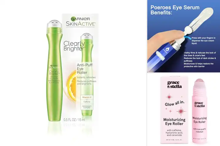 Detailed view of Best Eye Rollers for Puffiness