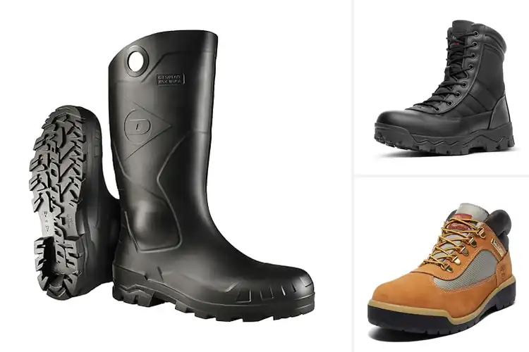 Detailed view of Best Field Boots