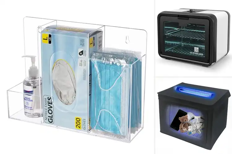 Detailed view of Best Front Desk Sanitizer Box