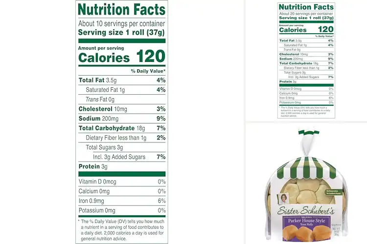 Detailed view of Best Frozen Dinner Rolls