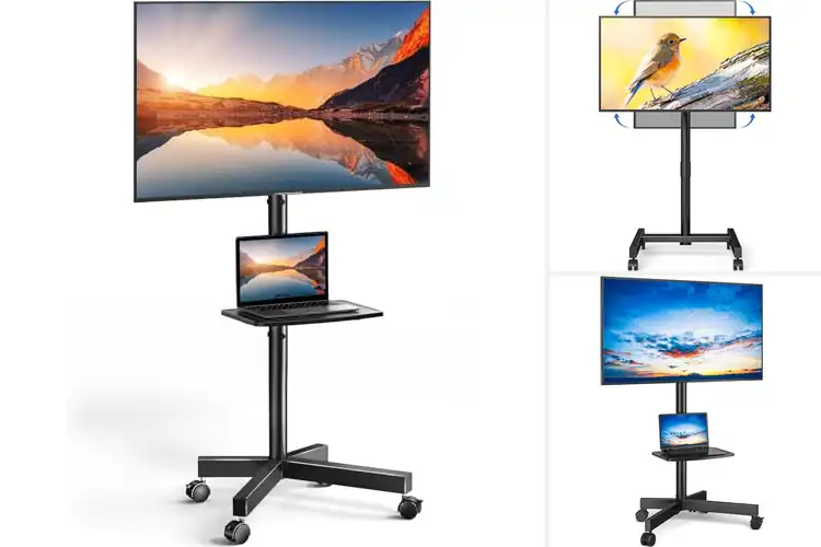 Detailed view of Best Height Adjustable TV Carts: Top Picks for Easy Viewing