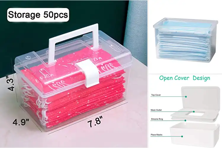 Detailed view of Best High Capacity Mask Organizers