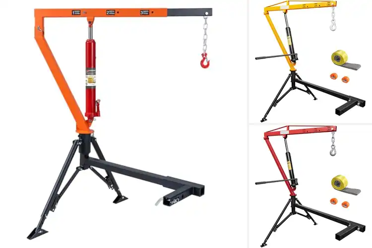 Detailed view of Best Hitch Mounted Crane