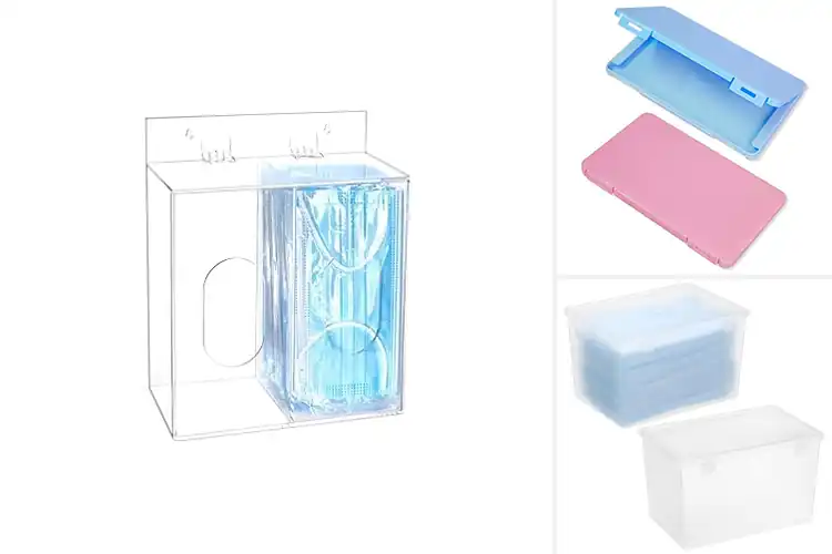 Detailed view of Best Home Use Mask Storage Solutions