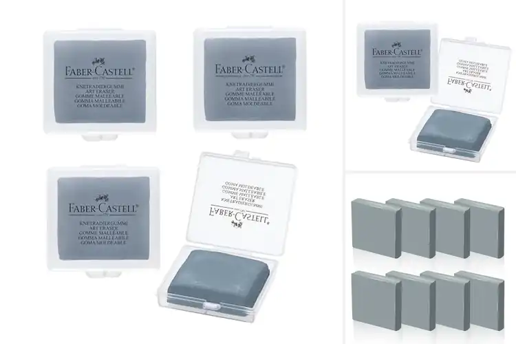 Detailed view of Best Kneadable Erasers For Charcoal Drawings
