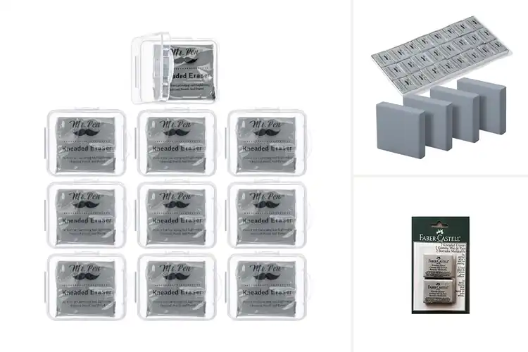 Detailed view of Best Kneaded And Vinyl Eraser Sets