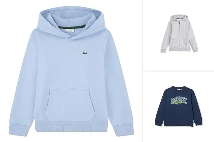 Detailed view of Best Lacoste Big Kid Boys Sweatshirts