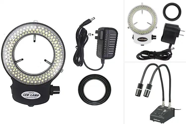 Detailed view of Best LED Microscope Illuminators