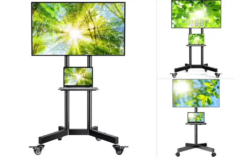 Detailed view of Best Lockable Rolling TV Stands