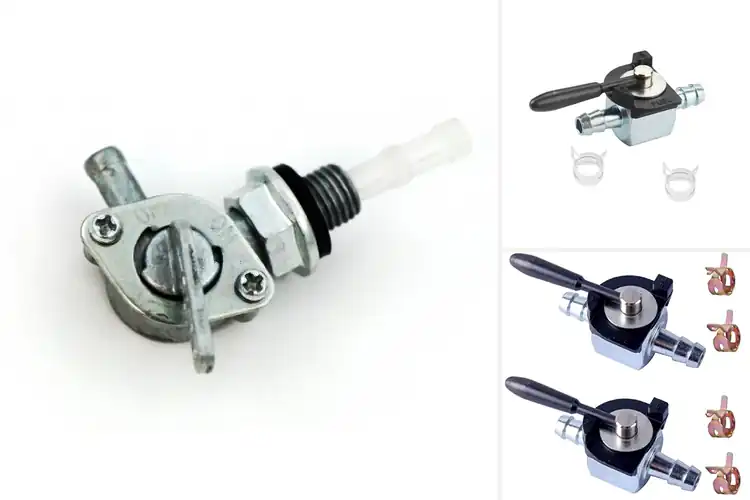 Detailed view of Best Log Splitter Fuel Valves