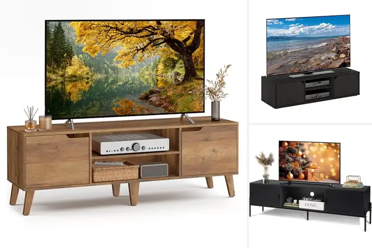 Detailed view of Best Low Profile TV Stand