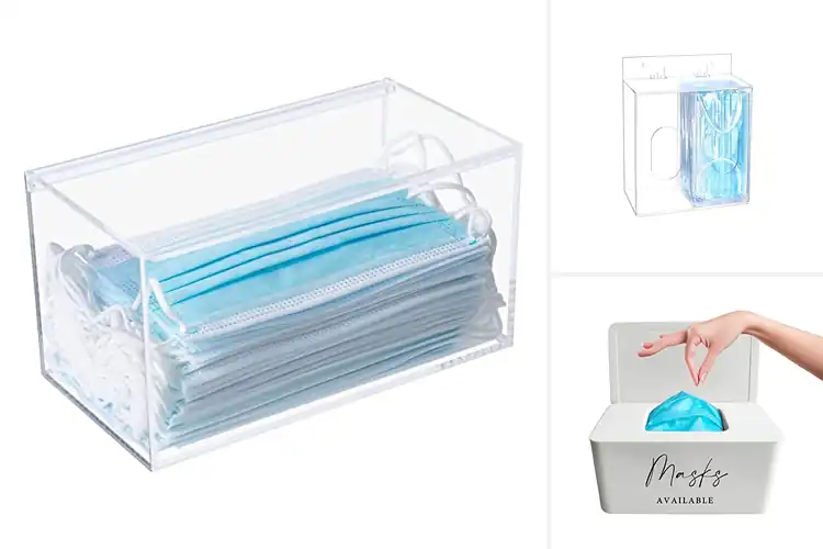 Detailed view of Best Mask Dispensers: Sanitary, Organized & Stylish Picks
