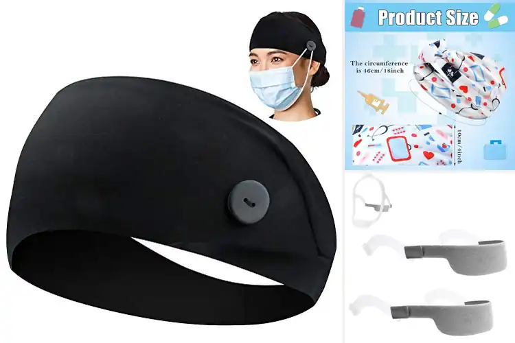 Detailed view of Best Mask Headband Accessories