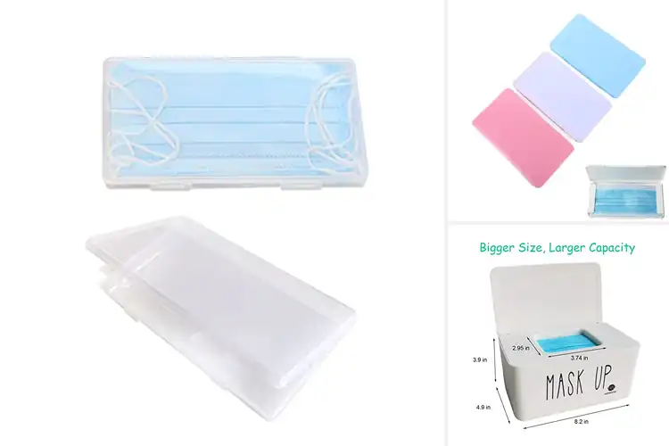 Detailed view of Best Mask Storage Containers