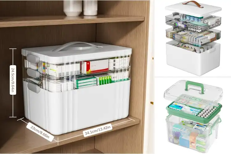 Detailed view of Best Medicine Storage Boxes