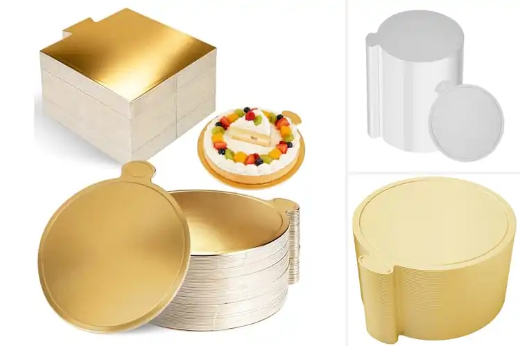 Detailed view of Best Metallic Dessert Presentation Boards