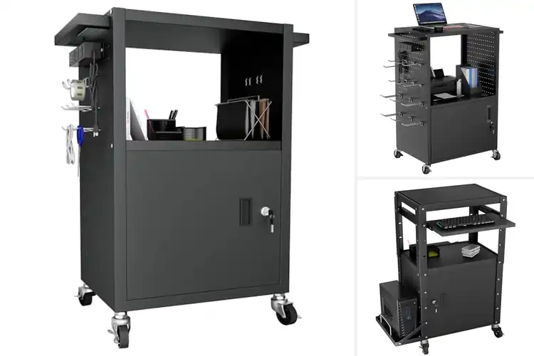 Detailed view of Best Mobile AV Carts: Top 10 Picks to Elevate Your Workspace