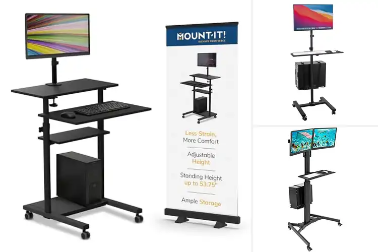 Detailed view of Best Mobile Monitor Carts for Smooth, Flexible Workspaces
