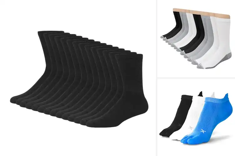 Detailed view of Best MoistureWicking Footwear Socks