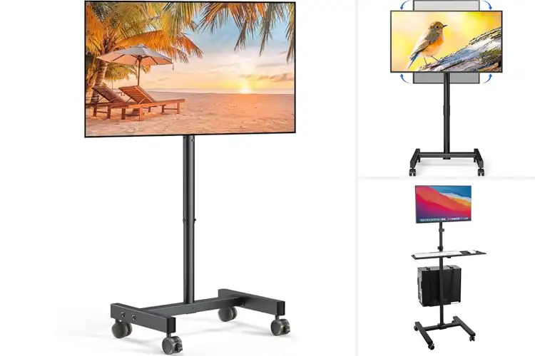 Detailed view of Best Monitor Carts for Smooth, Flexible Workspace Mobility