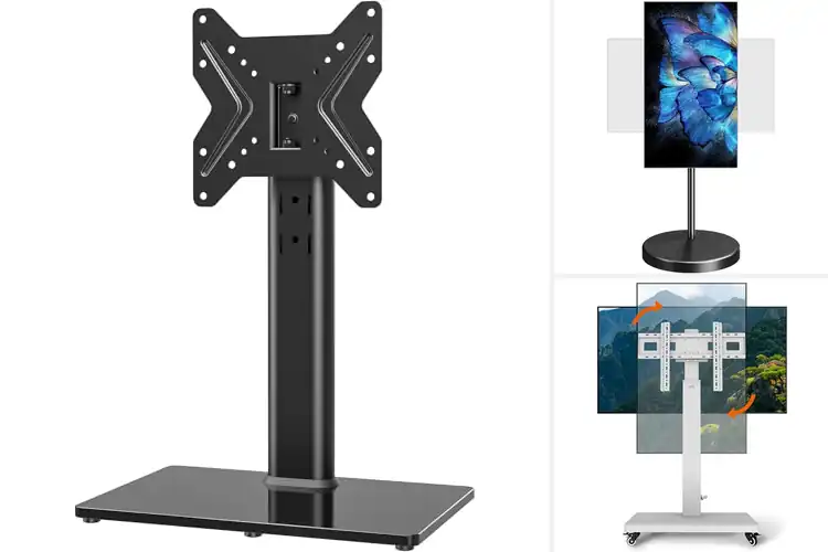 Detailed view of Best Ninety Degree TV Stands for Effortless Viewing Comfort