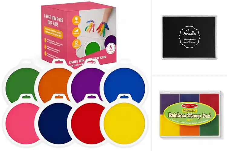 Detailed view of Best Non-Toxic Ink Pads: Safe, Creative Fun for Kids