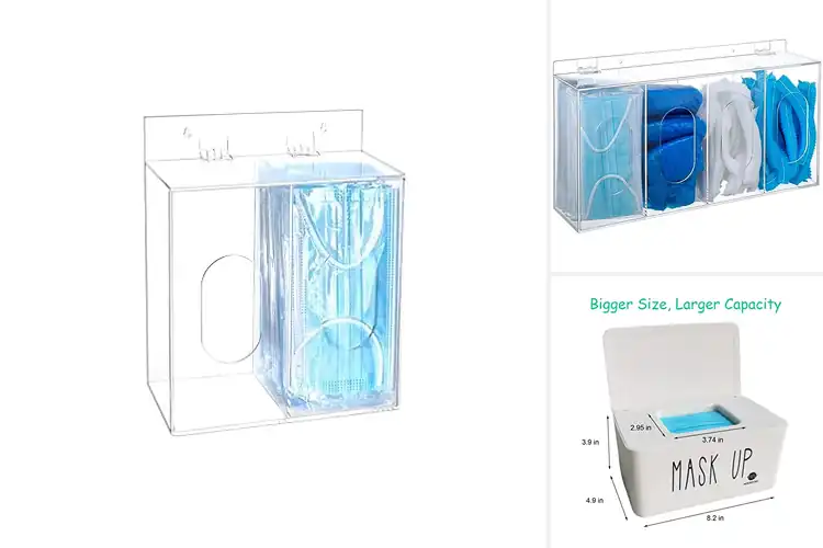 Detailed view of Best Office Mask Storage Solutions