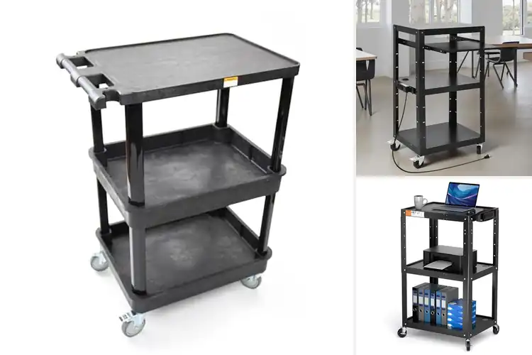 Detailed view of Best Office Presentation Carts