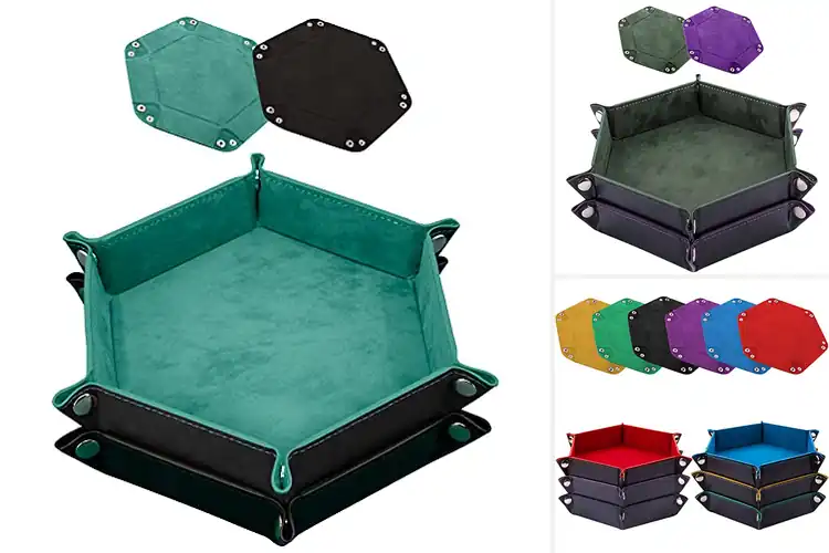 Detailed view of Best Portable Dice Trays