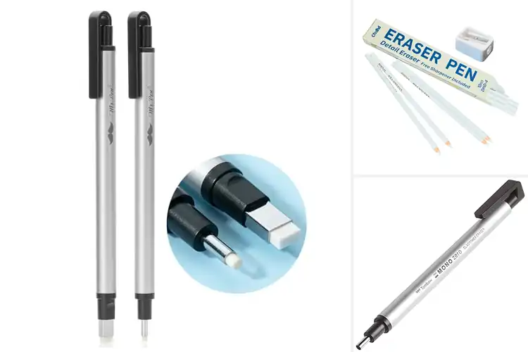 Detailed view of Best Precision Erasers