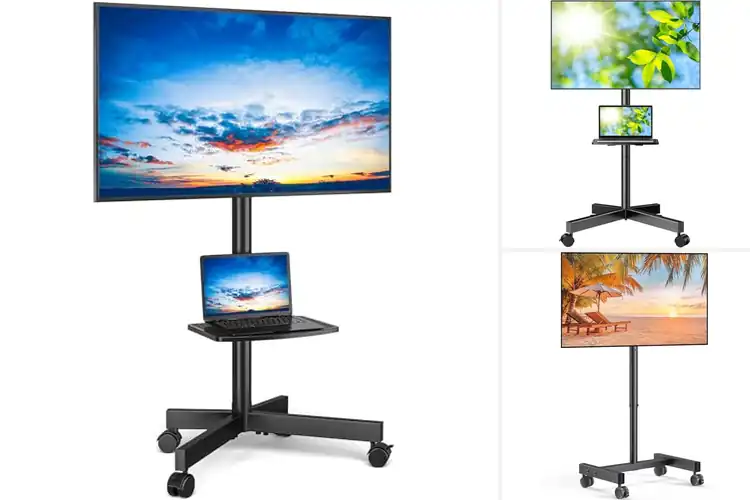 Detailed view of Best Rolling Monitor Stands: Boost Your Workspace Mobility