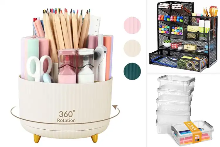 Detailed view of Best School Supplies Organizers: Tidy Up Your Desk Today