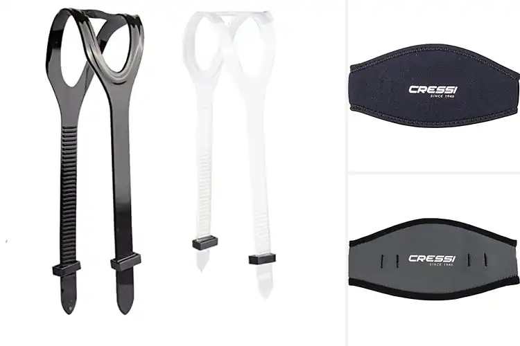 Detailed view of Best Scuba Mask Straps