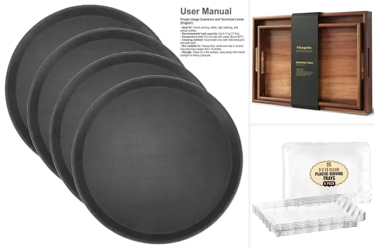 Detailed view of Best Serving Trays