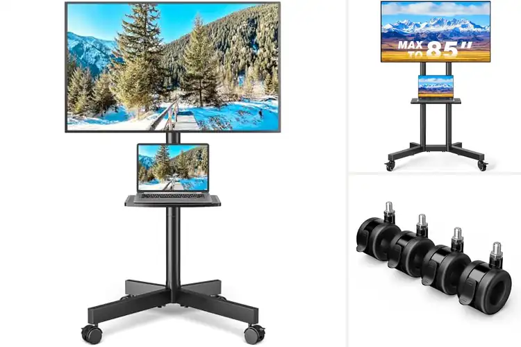 Detailed view of Best Silent Caster TV Stands