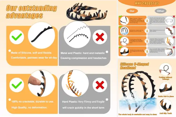 Detailed view of Best Silicone Headbands: Top 10 Comfort & Secure Fit